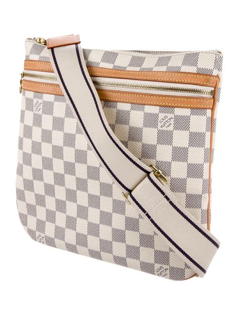 louis vuitton bosphore damier leather cross body bag